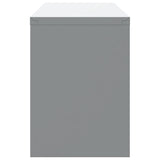 Tool Cabinet with Storage Black and Grey 100 x 25 x 35 cm Steel - Close-Up Angle