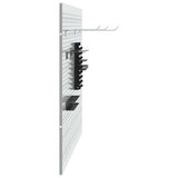 Tool Wall Panel 2 pcs Grey 100 x 1 x 60 cm Steel