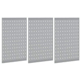 Tool Wall Panel 3 pcs Grey 150 x 1 x 60 cm