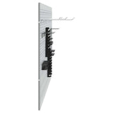 Tool Wall Panel 3 pcs Grey 150 x 1 x 60 cm - Rear View