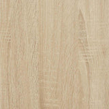 Wall Cube Shelf 5 Compartments Sonoma Oak Engineered Wood