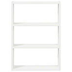 Wall Shelf White 43x9x60 cm Engineered Wood