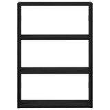 Wall Shelf Black 43x9x60 cm Engineered Wood