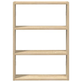 Wall Shelf Sonoma Oak 43x9x60 cm Engineered Wood - Top-Down View