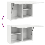 Bathroom Wall Cabinet White 60x25x40 cm Engineered Wood - Extra Image