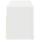 Bathroom Wall Cabinet White 80x25x30 cm Engineered Wood