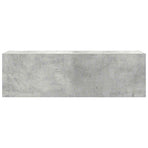 Bathroom Wall Cabinet Concrete Grey 100x25x30cm Engineered Wood
