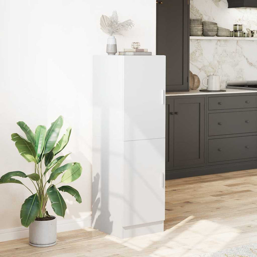 Kitchen Cabinet White 38x41,5x131,5 cm Engineered Wood
