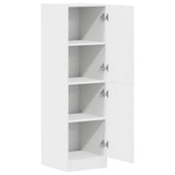 Kitchen Cabinet White 38x41,5x131,5 cm Engineered Wood - 45-Degree Angle