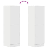 Kitchen Cabinet White 38x41,5x131,5 cm Engineered Wood - Low Angle