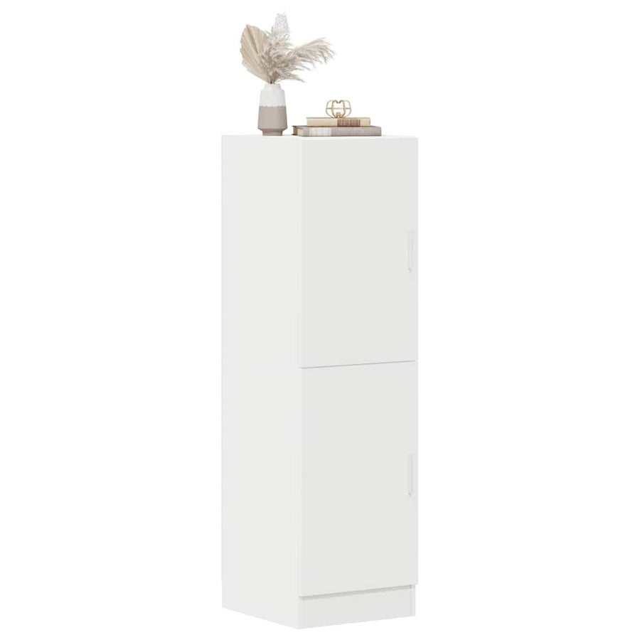 Kitchen Cabinet White 38x41,5x131,5 cm Engineered Wood