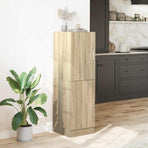 Kitchen Cabinet Sonoma Oak 38x41,5x131,5 cm Engineered Wood