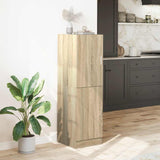 Kitchen Cabinet Sonoma Oak 38x41,5x131,5 cm Engineered Wood - Side View