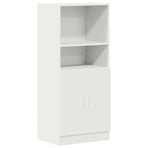 Kitchen Cabinet White 57x41,5x131,5 cm Engineered Wood