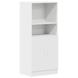 Kitchen Cabinet White 57x41,5x131,5 cm Engineered Wood - Front View