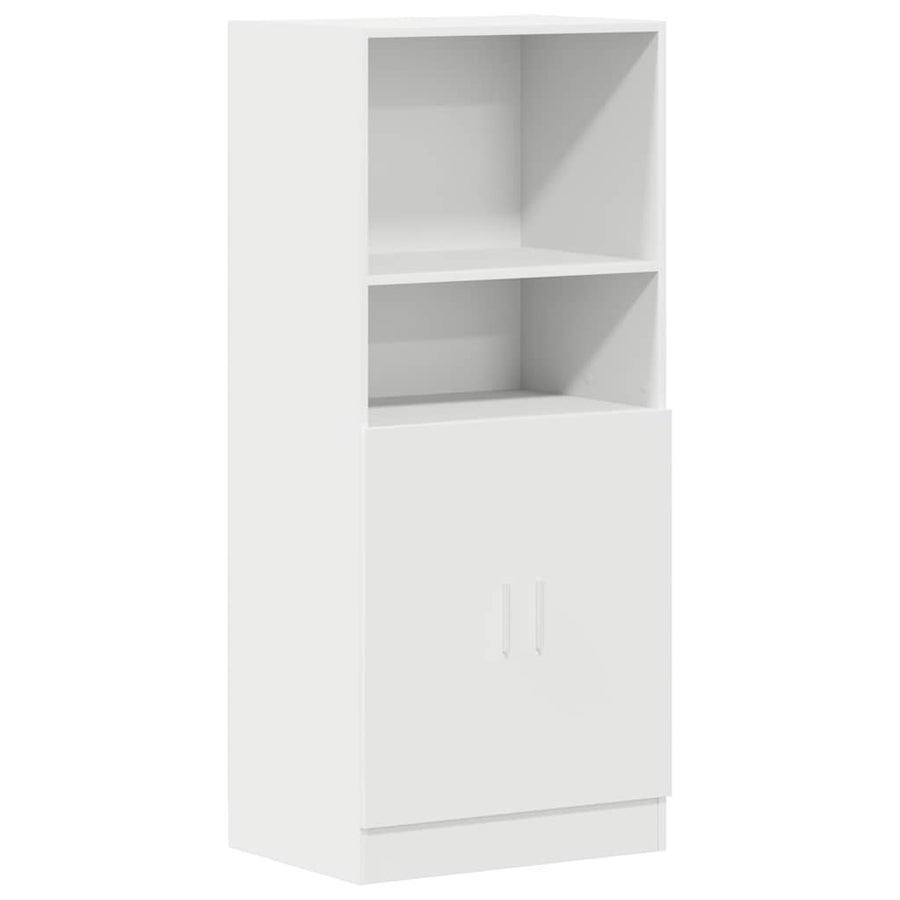 Kitchen Cabinet White 57x41,5x131,5 cm Engineered Wood