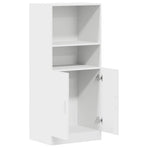 Kitchen Cabinet White 57x41,5x131,5 cm Engineered Wood