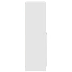 Kitchen Cabinet White 57x41,5x131,5 cm Engineered Wood