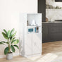 Kitchen Cabinet White 57x41,5x131,5 cm Engineered Wood