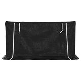 Firewood Rack with Rain Cover 200.5x60.5x110.5 cm Galvanised Steel