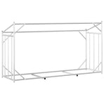 Firewood Rack with Rain Cover 200.5x60.5x110.5 cm