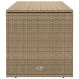 Outdoor Cushion Box Beige 100x55x55.5 cm Poly Rattan