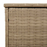 Outdoor Cushion Box Beige 100x55x55.5 cm Poly Rattan - Extra Image