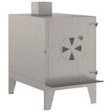 Camping Stove 35x50x60 cm Corten Steel