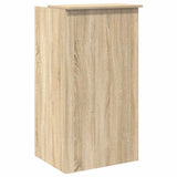Reception Desk Sonoma Oak 55x50x103.5 cm Engineered Wood - Close-Up Angle