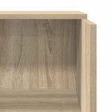 Reception Desk Sonoma Oak 55x50x103.5 cm Engineered Wood - Low Angle