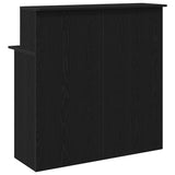 Reception Desk Black 100x50x103.5 cm Engineered Wood