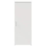 Storage Cabinet White 40x45x103.5 cm Engineered Wood - 45-Degree Angle