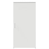 Storage Cabinet White 50x45x103.5 cm Engineered Wood - 45-Degree Angle