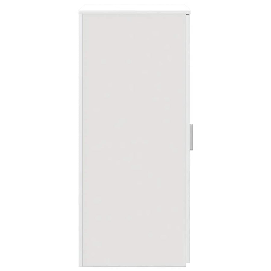 Storage Cabinet White 50x45x103.5 cm Engineered Wood