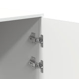 Storage Cabinet White 50x45x103.5 cm Engineered Wood - Extra Image