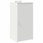 Storage Cabinet White 50x45x103.5 cm Engineered Wood