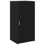 Storage Cabinet Black 50x45x103.5 cm Engineered Wood - Front View