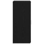 Storage Cabinet Black 50x45x103.5 cm Engineered Wood