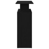 Reception Desk Black 100x40x104 cm Engineered Wood