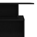 Reception Desk Black 100x40x104 cm Engineered Wood - Low Angle