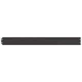 Lawn Edgings 10 pcs Black 10x103 cm Cold-rolled Steel