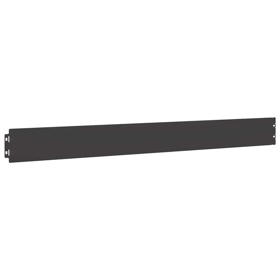 Lawn Edgings 10 pcs Black 10x103 cm Cold-rolled Steel