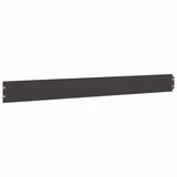 Lawn Edgings 10 pcs Black 10x103 cm Cold-rolled Steel