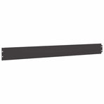 Lawn Edgings 10 pcs Black 10x103 cm Cold-rolled Steel