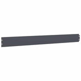 Lawn Edgings 10 pcs Anthracite 10x103 cm Cold-rolled Steel - 45-Degree Angle