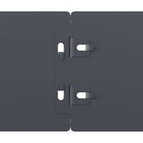 Lawn Edgings 10 pcs Anthracite 10x103 cm Cold-rolled Steel
