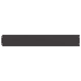 Lawn Edgings 10 pcs Black 15x103 cm Cold-rolled Steel