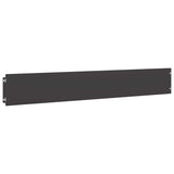 Lawn Edgings 10 pcs Black 15x103 cm Cold-rolled Steel
