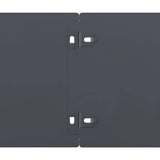 Lawn Edgings 10 pcs Anthracite 15x103 cm Cold-rolled Steel