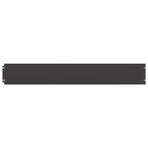 Lawn Edgings 50 pcs Black 15x103 cm Cold-rolled Steel